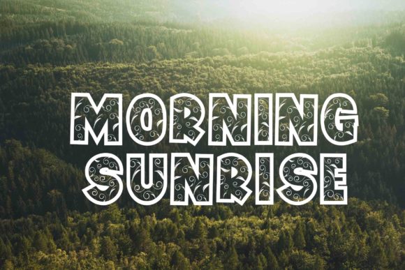 Forest Font - Preview 1