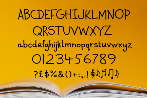 Friendly Notes Font - Preview 3