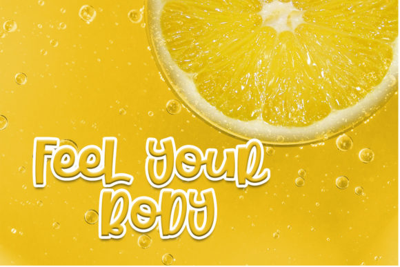 Fruit Lemonade Font - Preview 2