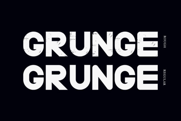Grunge Font - Preview 1
