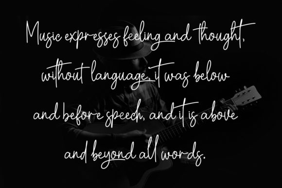 Headstrong Script Font - Preview 2