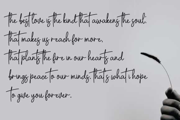 Headstrong Script Font - Preview 6