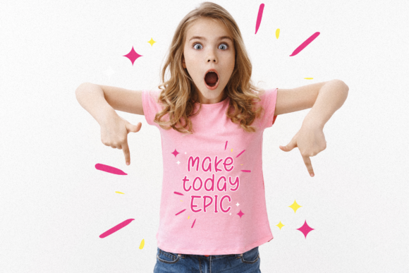 Jumkids Twilight Font PNG with transparent background - Preview 3