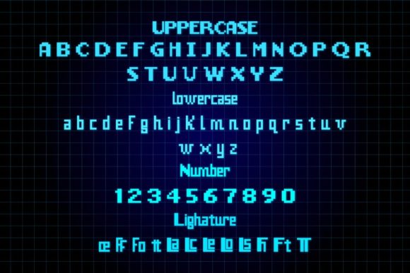 Logicpic Font PNG with transparent background - Preview 1