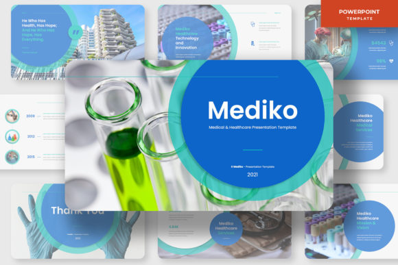 Preview of Mediko - Medical PowerPoint Template