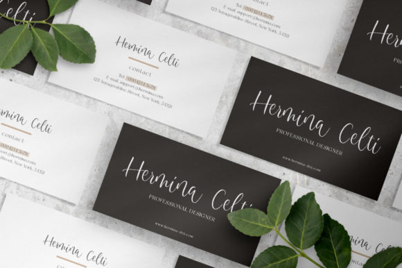 Merellian Font font preview - 4