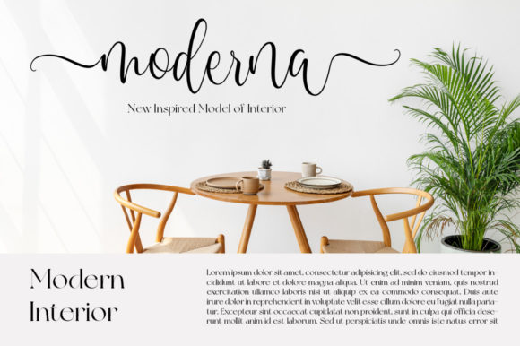Merellian Font font preview - 6