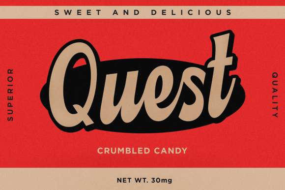 Mister Quenos Font PNG with transparent background - Preview 4
