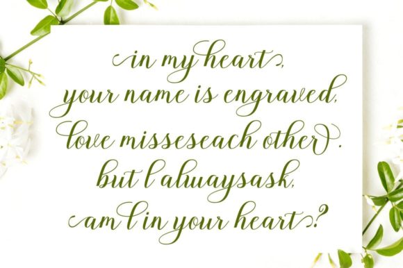 Nelga Script Font PNG with transparent background - Preview 2