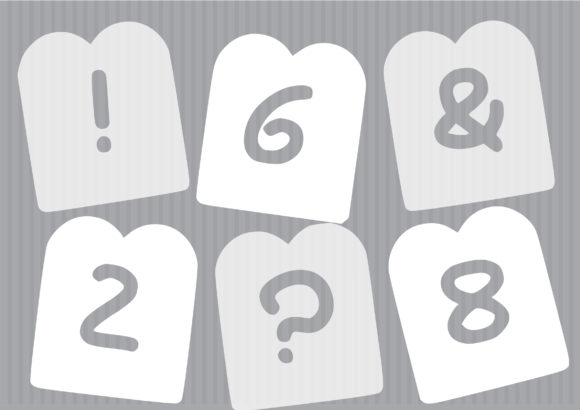 Play Tablets Font PNG with transparent background - Preview 2