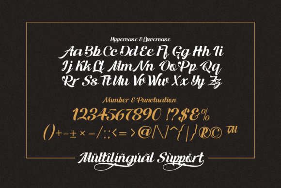 Ranup Font PNG with transparent background - Preview 1