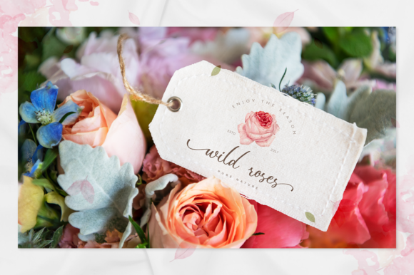 Romantically Font PNG with transparent background - Preview 4