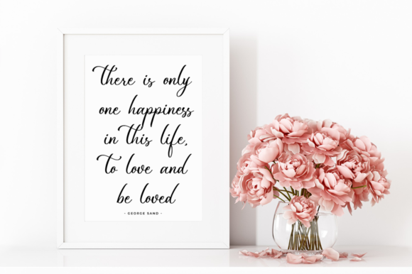 Romantically Font PNG with transparent background - Preview 6