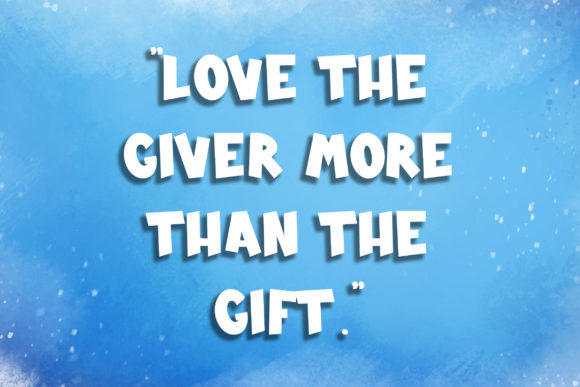 Snow Fall Font PNG with transparent background - Preview 5