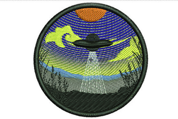 Ufo in Circle