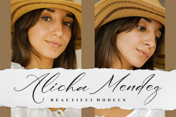 Andalusia Felistica Font PNG with transparent background - Preview 1