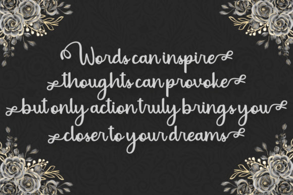 Arteliria Script Font - Preview 5