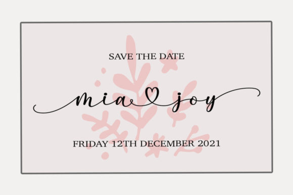 Baby Love Font - Preview 1