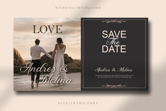 Ballian Phill Font - Preview 1