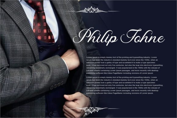 Ballian Phill Font - Preview 4