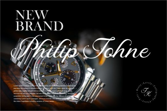 Ballian Phill Font - Preview 5