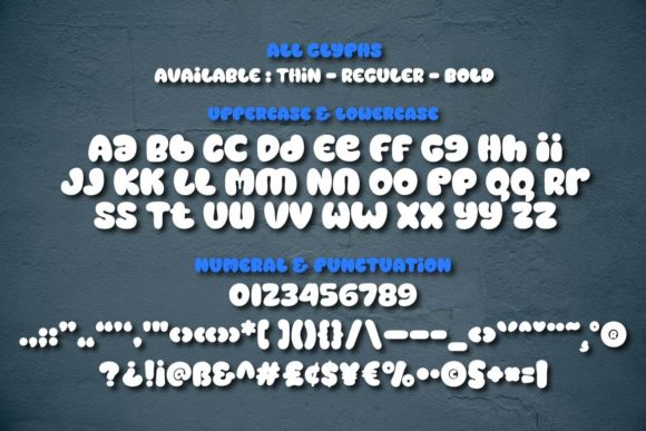 Bamew Font - Preview 6