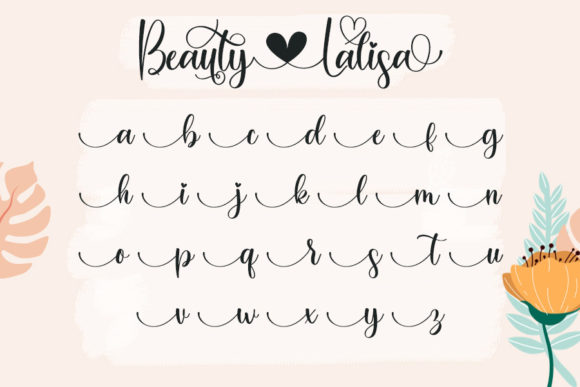 Beauty Lalisa Font - Preview 5
