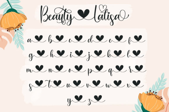 Beauty Lalisa Font - Preview 6