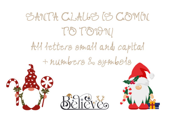 Best Santa Greetings Font - Preview 2