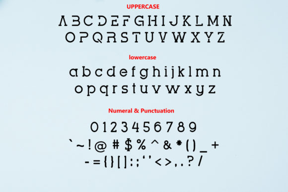 Break Font - Preview 1