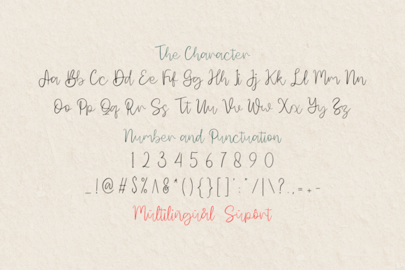 Calinea Font - Preview 5