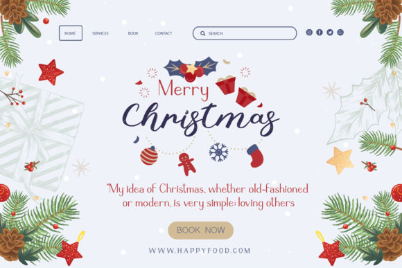 Christmas Combine Font - Preview 1