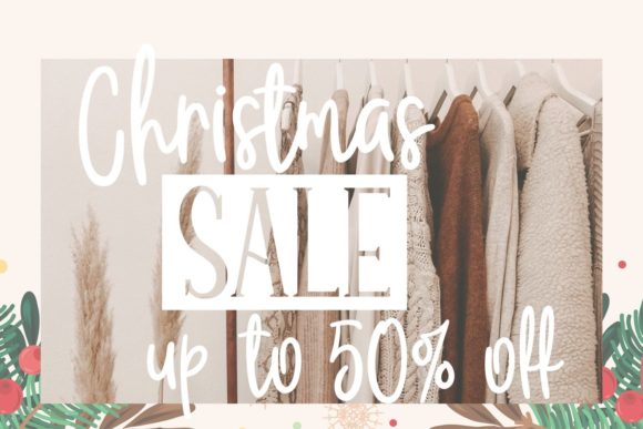 Christmas Joy Font - Preview 4