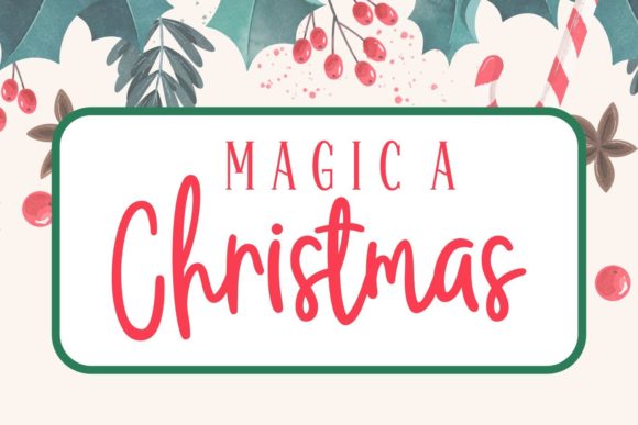 Christmas Joy Font - Preview 5