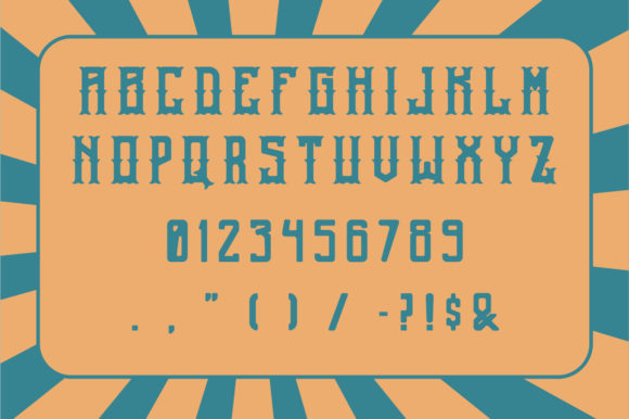 Crownheat Font - Preview 3