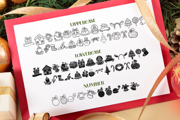 Doodles for Christmas Font - Preview 1