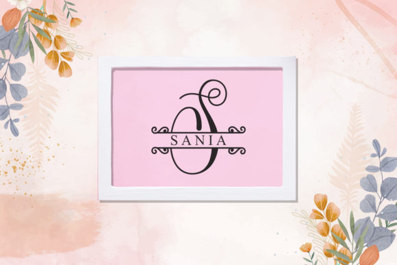 Evina Monogram Font Font - Preview 2
