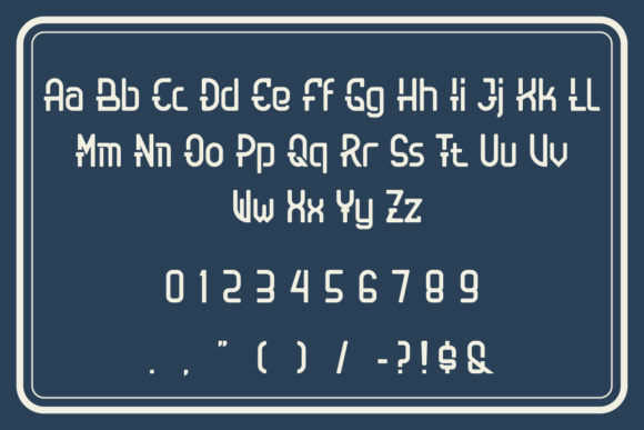 Garistengah Font PNG with transparent background - Preview 2