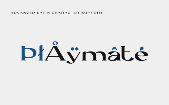 Langford Font PNG with transparent background - Preview 4
