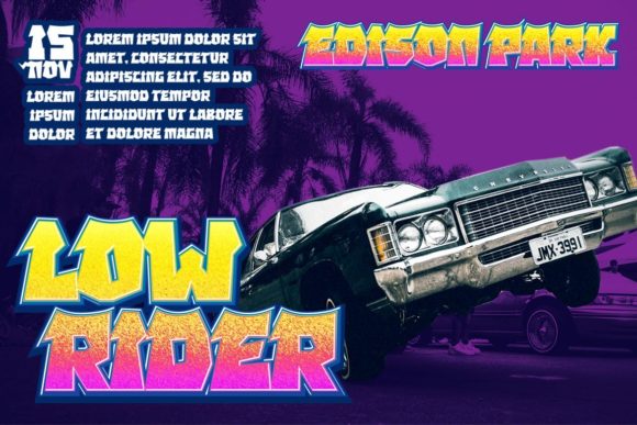 Menor Font PNG with transparent background - Preview 6