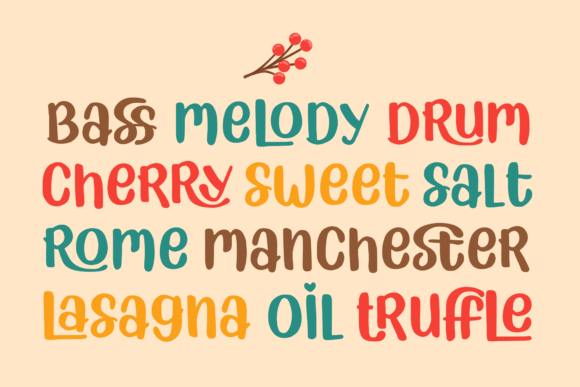 Mister Santa Font PNG with transparent background - Preview 2