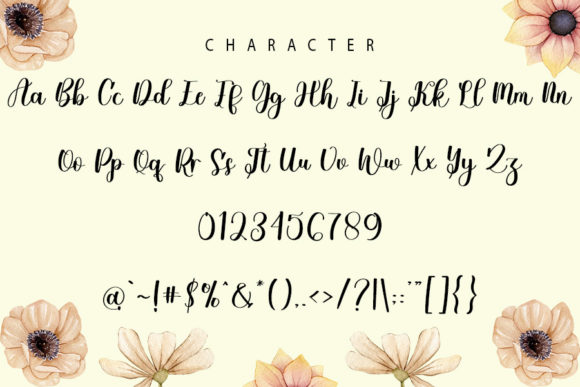 Moshiphone Font PNG with transparent background - Preview 4