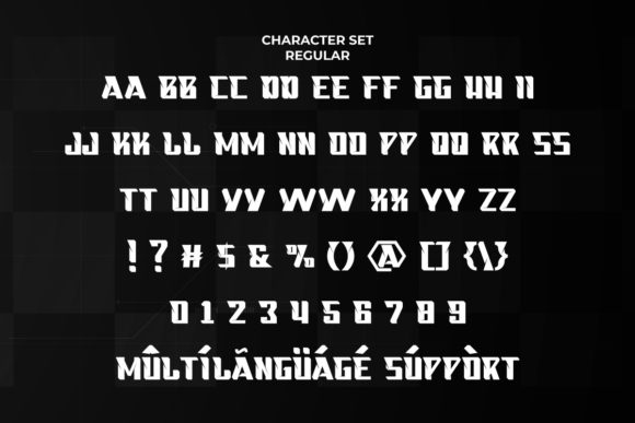 Motorace Font PNG with transparent background - Preview 2