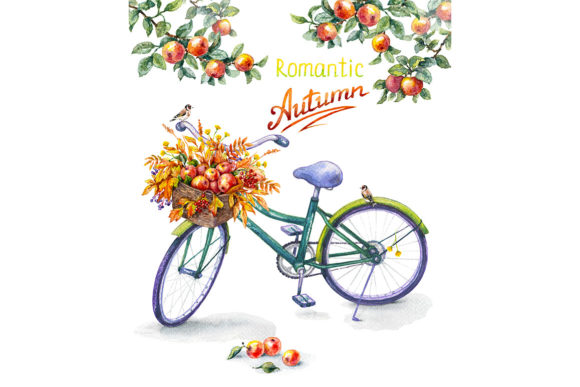 Romantic Autumn Graphic Illustrations By Valentyna_S