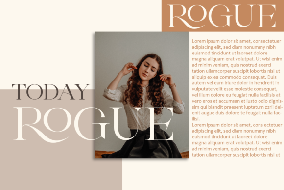 Rosica Font PNG with transparent background - Preview 6