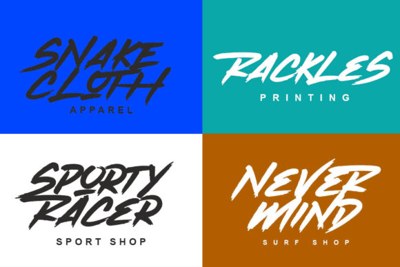 Rumble Sailor Font PNG with transparent background - Preview 5