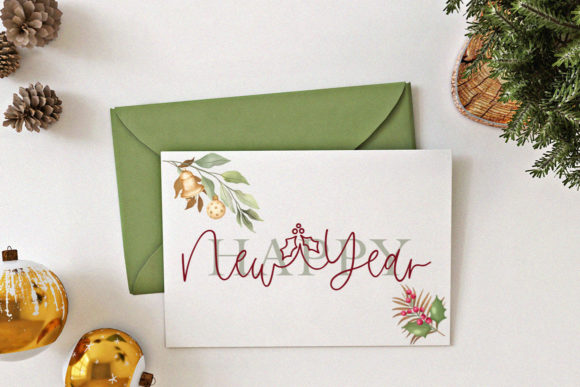 Run Rudolf Font PNG with transparent background - Preview 3
