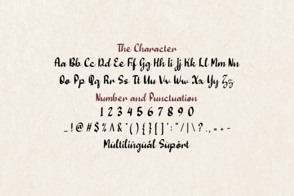 Rush Berry Font PNG with transparent background - Preview 5