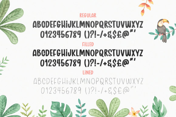 Animalistic Trio Font - Preview 5