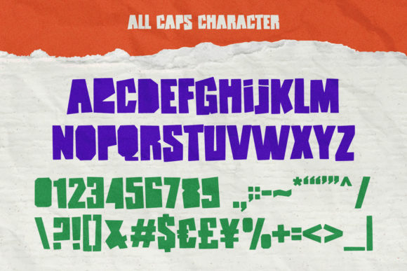 Blocky Notes Font - Preview 3